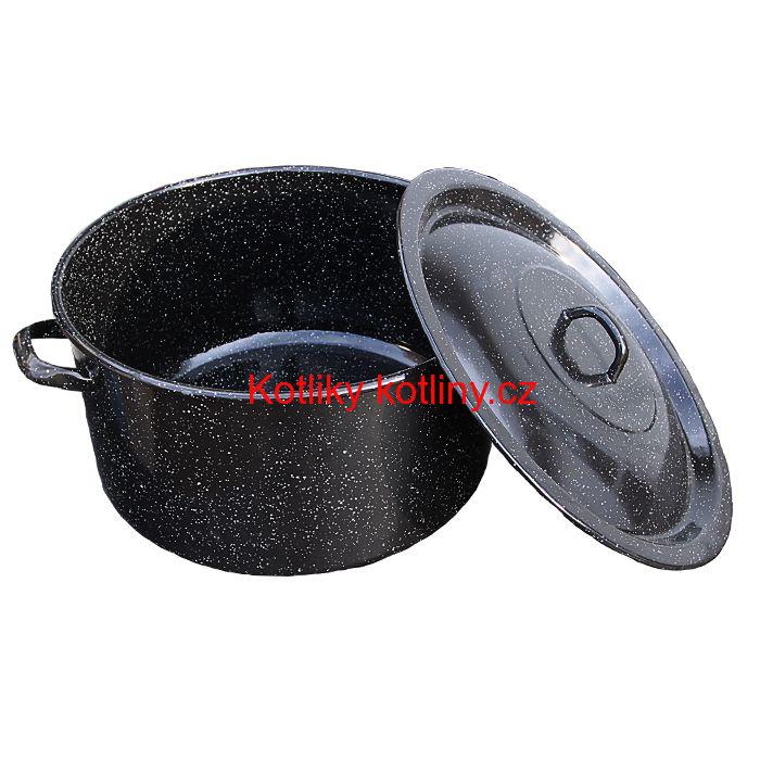 Smaltovaný kastrol 20 L