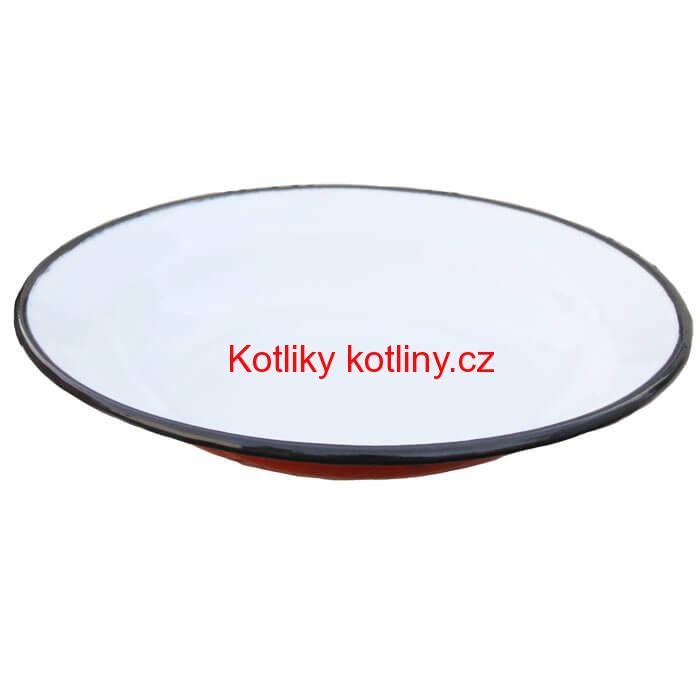 Smaltovaný talíř 22 cm