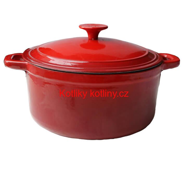 Litinový kastrol 5l