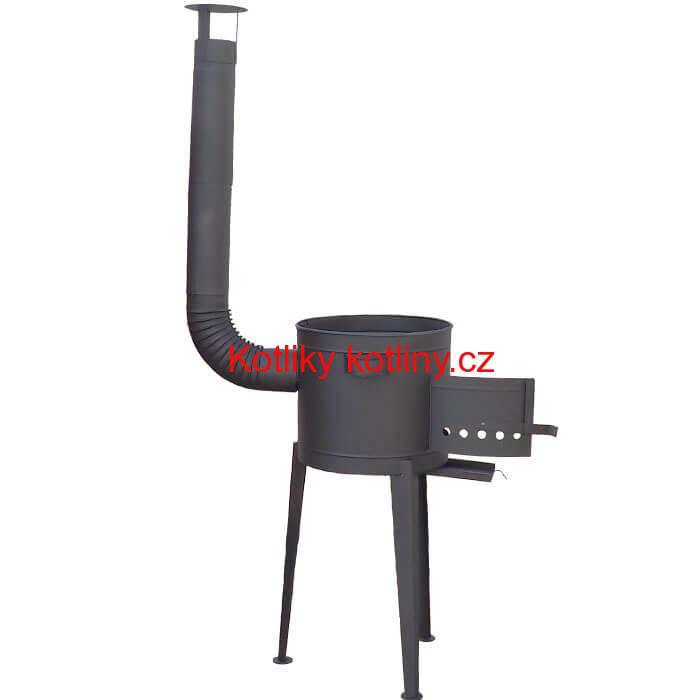 Vysoká kotlina 45 cm + žáruvzdorná barva