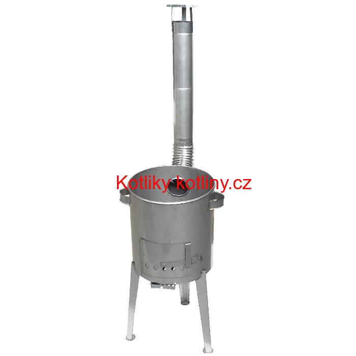 Nerezová kotlina pod kotlíky 45 cm LUXUS