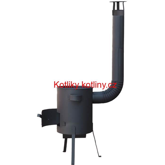 Kotlina 39 cm s žáruvzdornou barvou PLUS 600 4 MM