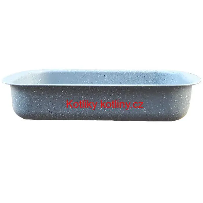 Pekáč s granitovým povrchem 29 x 20 cm šedý Granit Line