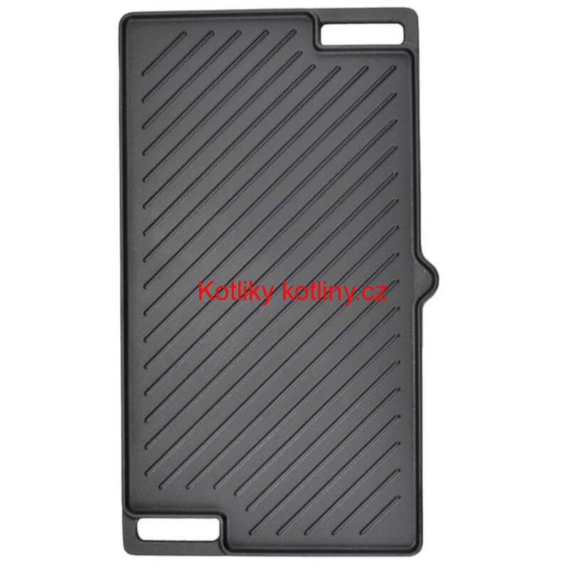 Litinová grilovací deska 45 x 25 cm