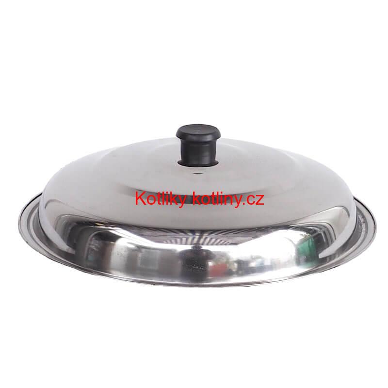 Nerezová poklice 35 cm