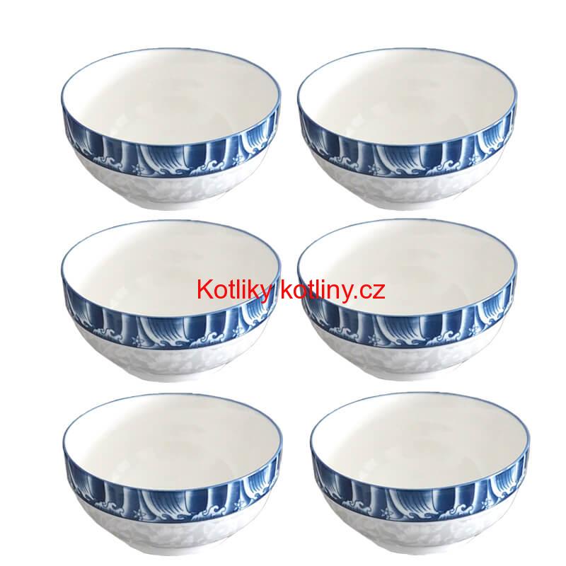 Keramické misky na servírování guláše 15 cm 6 ks