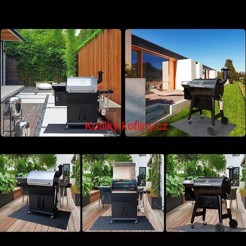 Ohnivzdorná podložka 122 cm x 76 cm