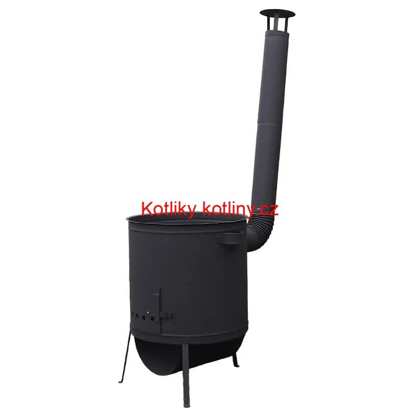 Kotlina 53 cm s žáruvzdornou barvou PLUS 600 4 MM