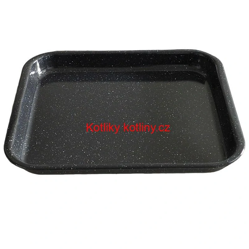 Smaltovaný pekáč na pečení koláčů 41 cm JUMBO