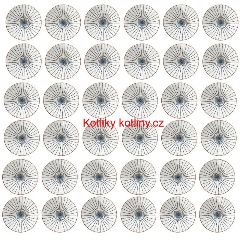 Sada 24 ks velkých keramických misek na guláš a polévky, 1 litr