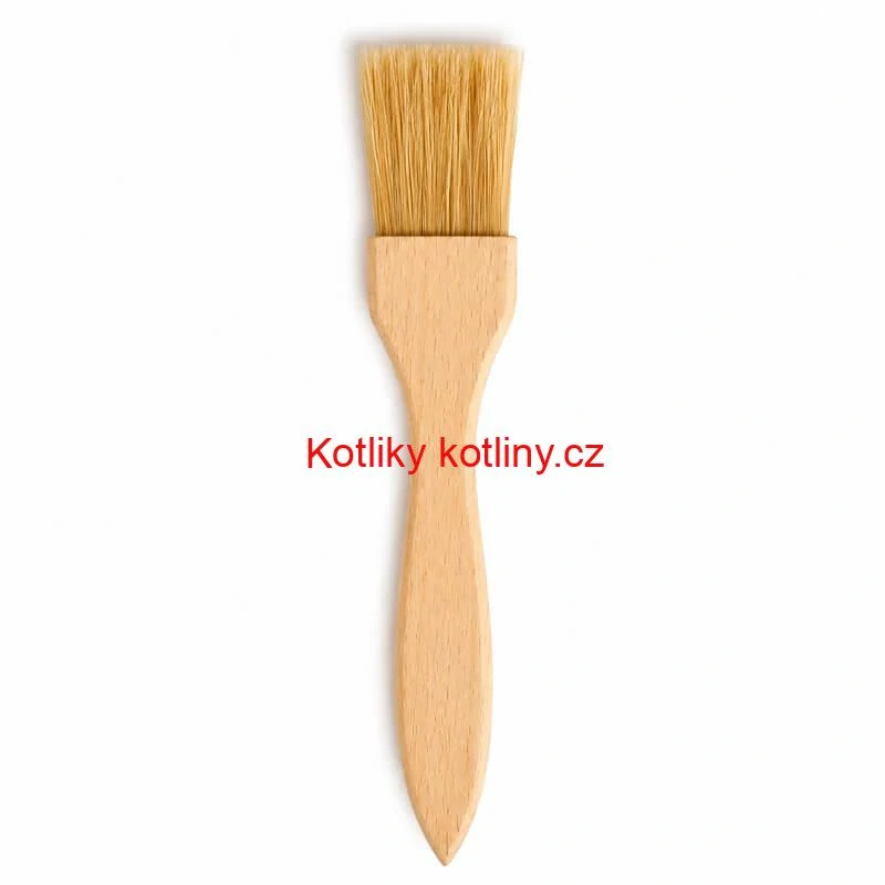 Dřevěný kuchyňský štětec 18 cm