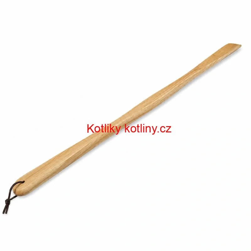 Dřevěná lžíce na boty 74 cm – extra dlouhý dřevěný obouvák