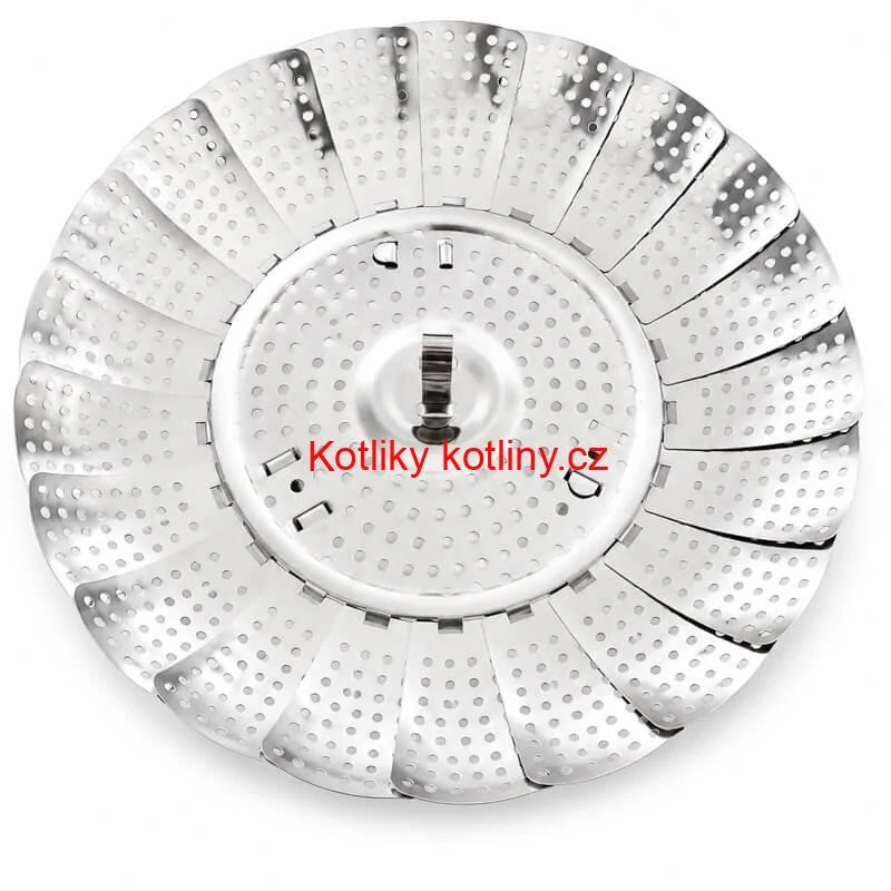 Nerezový skládací pařák 14–23 cm do hrnce