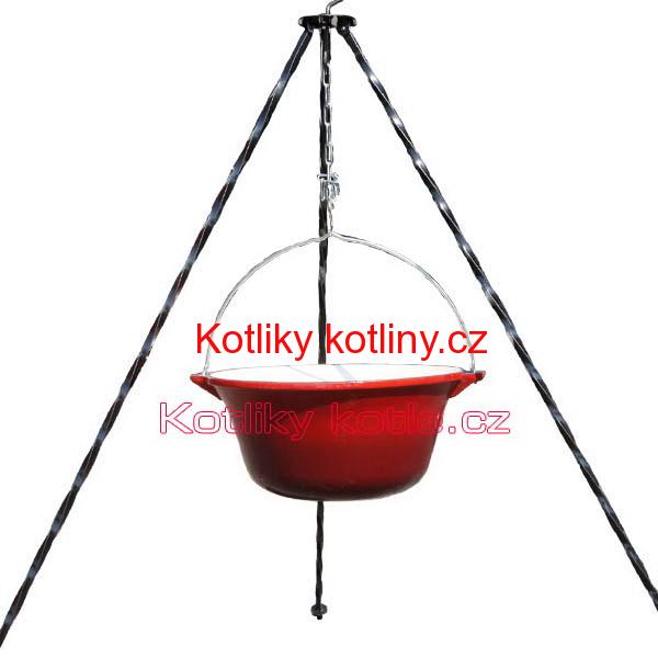 Litinový kotlík 10,8 L - smaltovaný povrch 