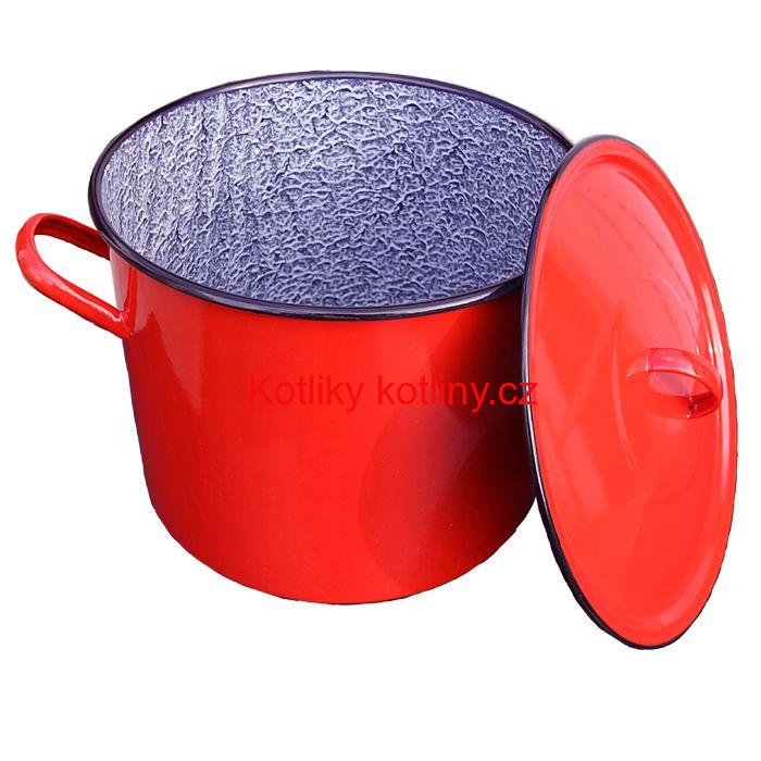 Smaltovaný hrnec 25 L