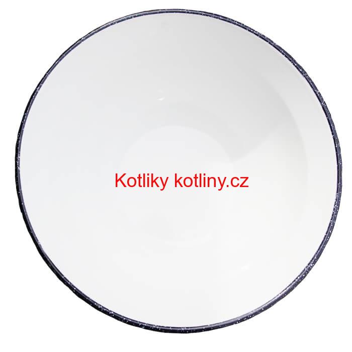 Smaltovaná miska s držáky (Vajling)