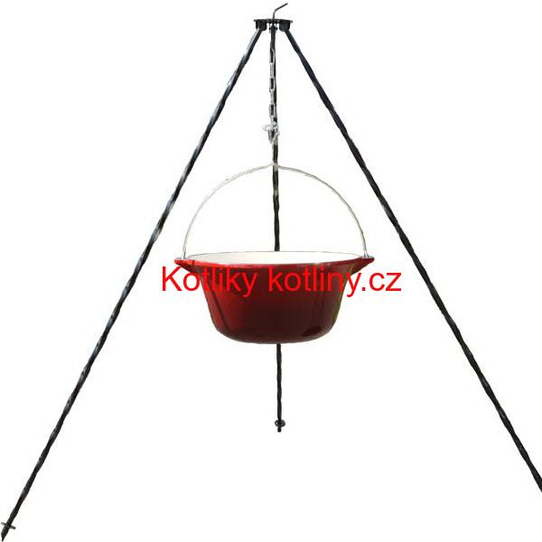 Litinový kotlík 16 L - smaltovaný povrch