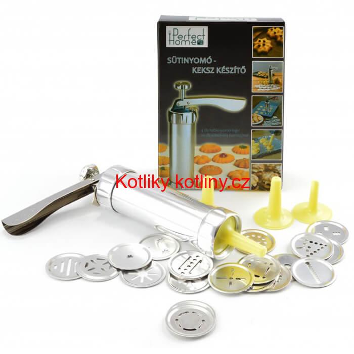 Strojek na vykrajování drobného cesta