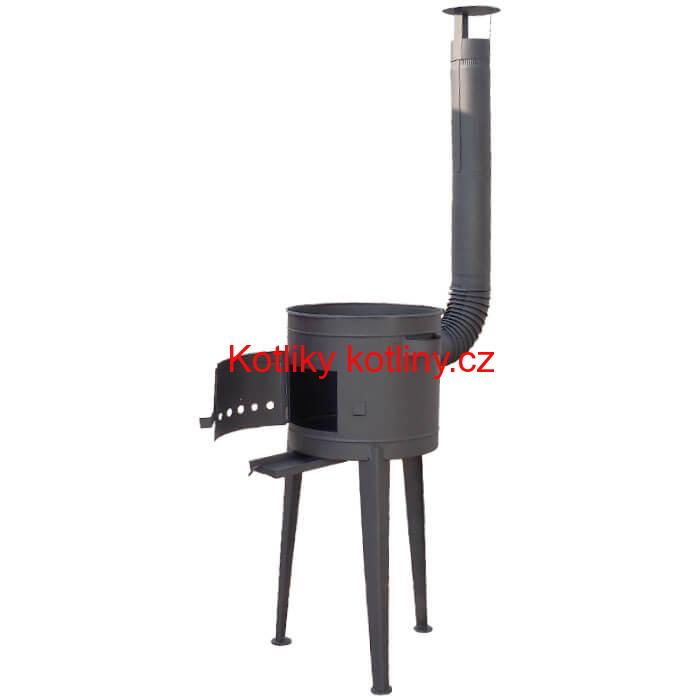 Vysoká kotlina 45 cm + žáruvzdorná barva