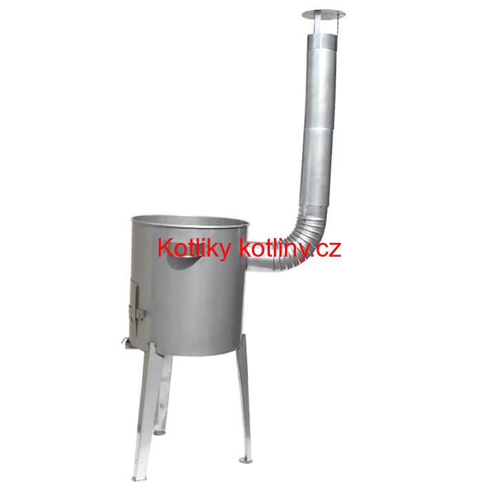 Nerezová kotlina pod kotlíky 42 cm LUXUS