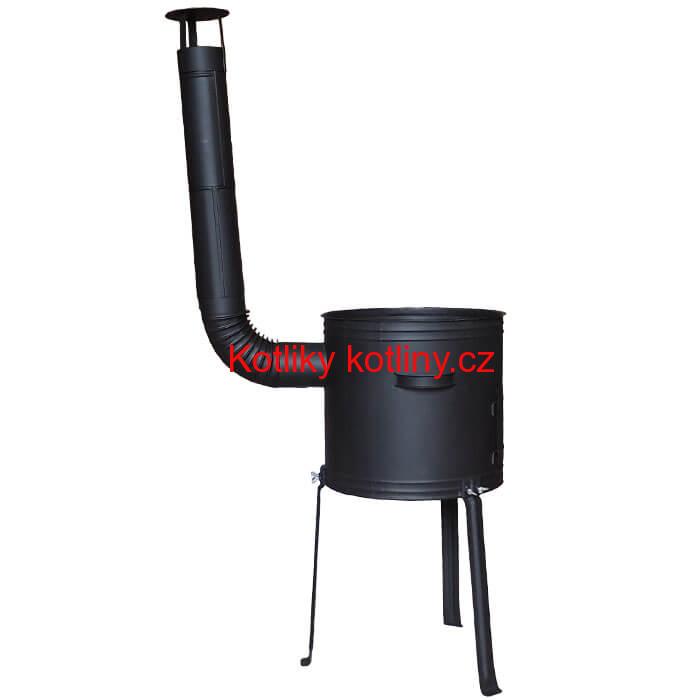 Kotlina 36 cm, vysoká + žáruvzdorná barva Plus 700