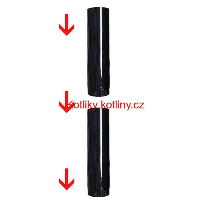 Roura na kouřovod CLASSIC 45 cm x 11,8 cm