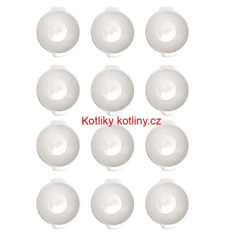 Sada 12 ks: Plastová miska na fajnový kotlíkový guláš a polévky – 500 ml