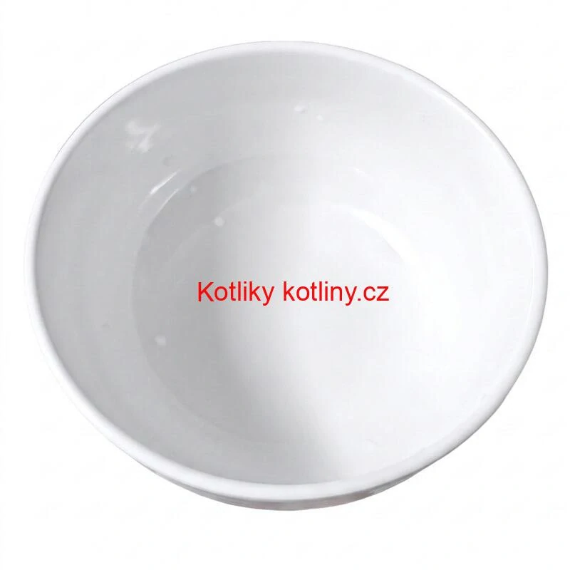 Prémiová bílá miska s kamennou strukturou 750 ml