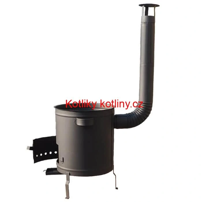 Silnostěnná kotlina 42 cm (2 mm) STRONG + žáruvzdorná barva Plus 600