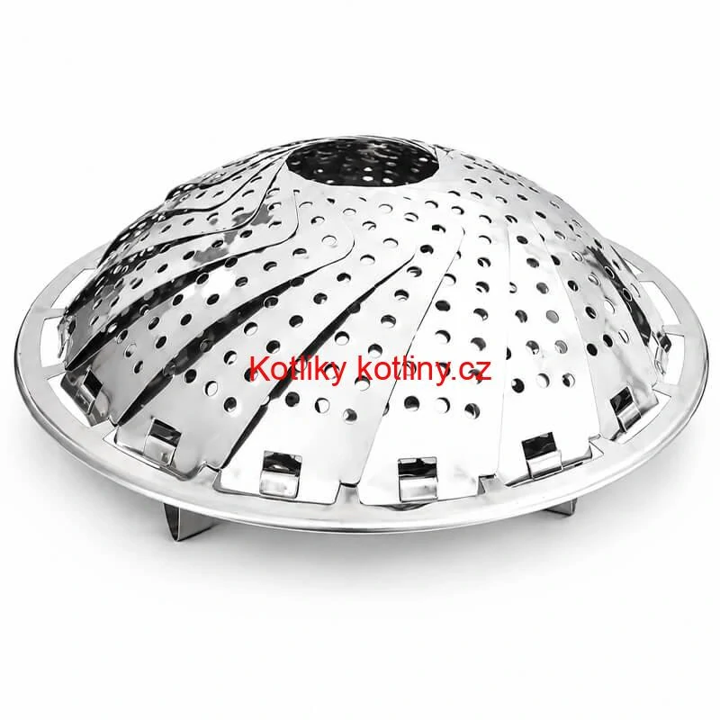 Nerezový skládací pařák 14–23 cm do hrnce
