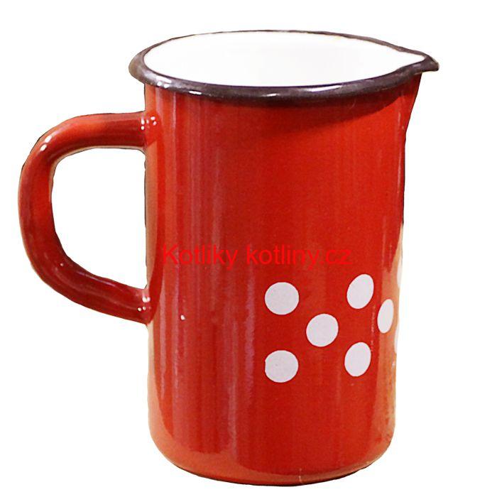 Smaltovaná konvice 0,5 L