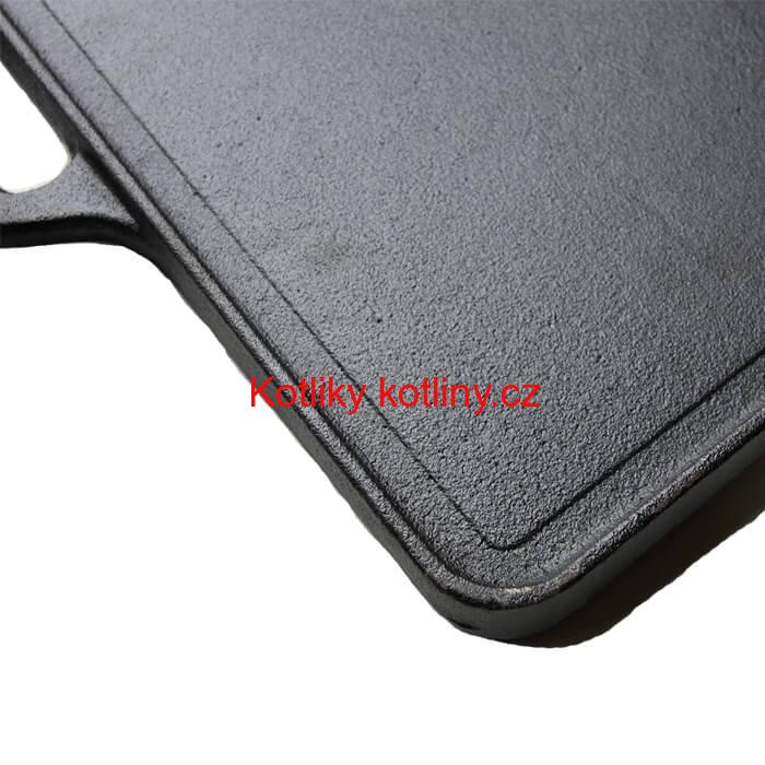 Grilovací plotna z masivní litiny 42 x 42 cm