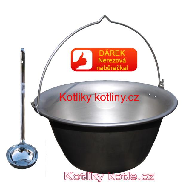 Kotlík nerezový 20 L + antikórová naběračka