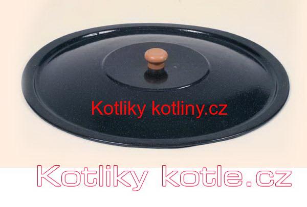 Poklice smaltovaná veliká XXL