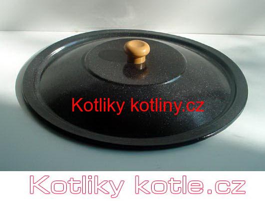 Poklice smaltovaná veliká XXL