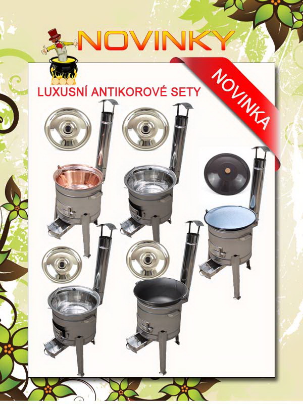 Luxusní kotlíkové soupravy